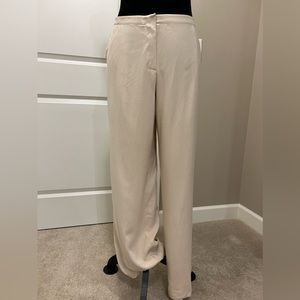 Ralph Lauren 100% Silk beige pants, size 10